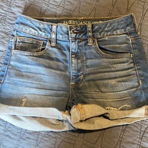 American Eagle high rise shorts
